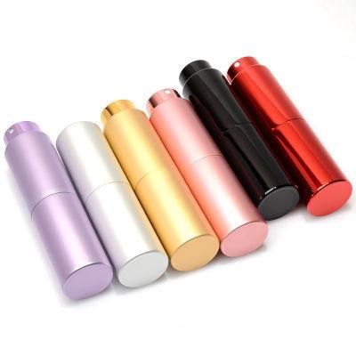 Mini Portable Refillable Perfume Spray Bottle Aluminum Makeup Water Atomizer Bottle Empty Container Travel Bottle Tool