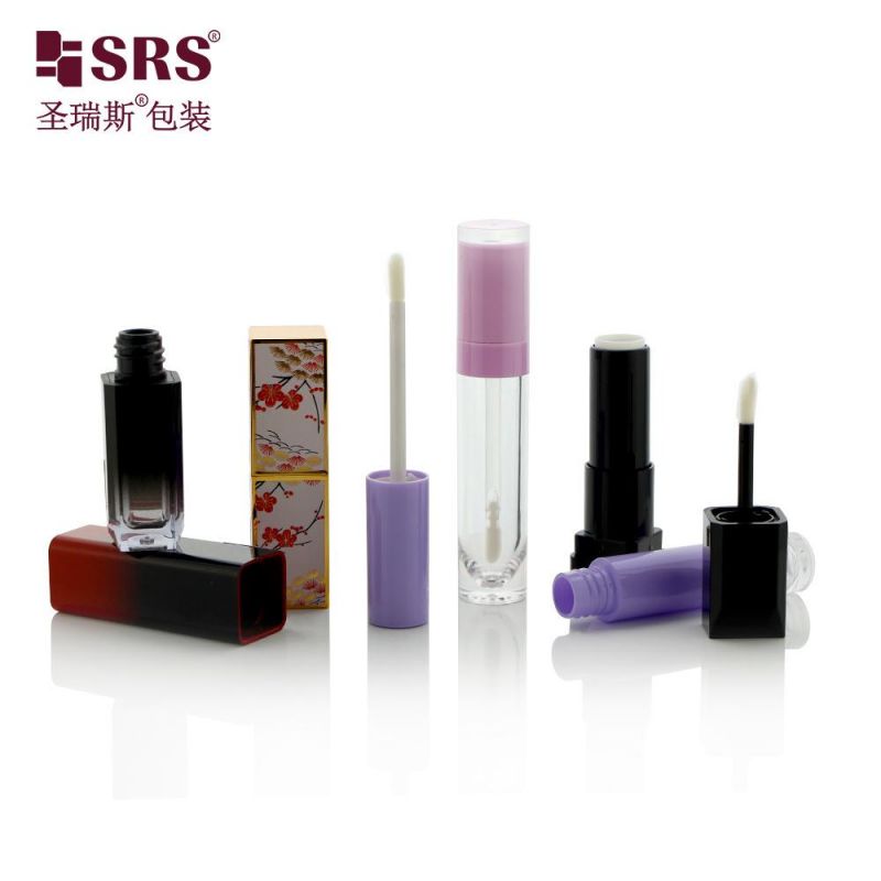 SRS packaging Makeup Clear Customized Cosmetic Packaging Plastic Container Lipgloss/Lip gloss/Lipstick/mascara/Eyelash/eyeliner Applicator/Pen/bottle/tube