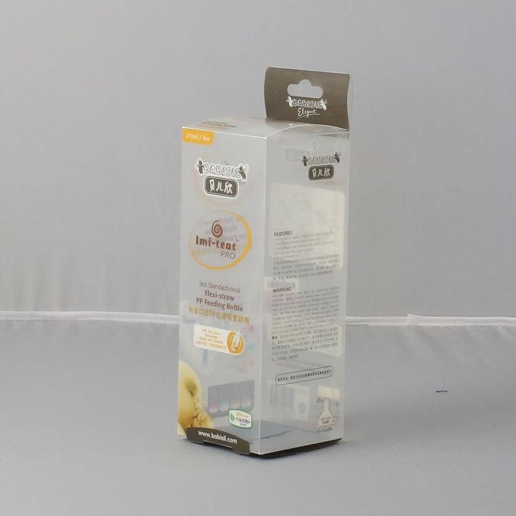 Custom Plastic Foldable PP/PVC/ PET Printing Gift baby bottle Packaging Boxes