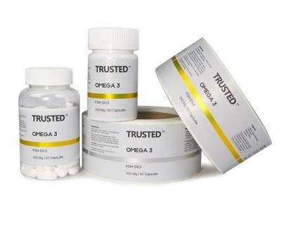 Hot Sale Medical Packaging Plastic Bottles HDPE 60ml Medicine White Pill Bottle for Capsule Vitamin