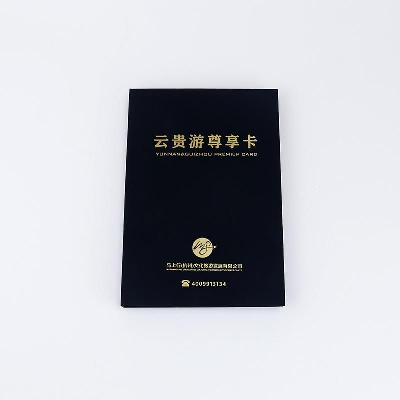 Gold Foil Black Paper Envelope VIP Tag