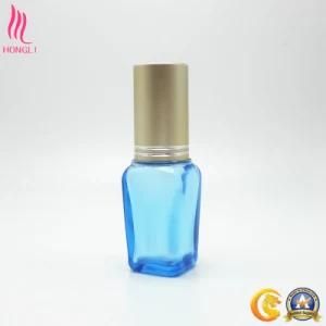 Blue Glass Container with Aluminum Lid
