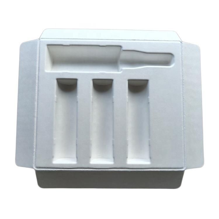 Disposable Sugarcane Pulp Mould Recycled Paper Tray