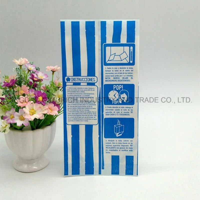 Universal Microwave Popcorn Paper Bag Stock Popcorn Paper Bag