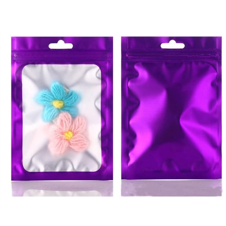 Hot Selling Eco-Friendly Resealable Packaging Plastic Zip Lock Bag with Window