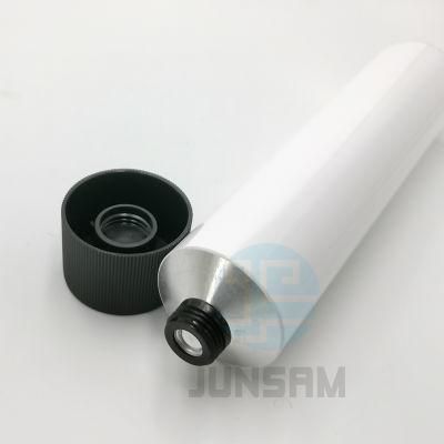 Foldable Aluminum Packaging Tube Epoxy Phenolic Coating Cosmetic Pharmaceutical Ointment