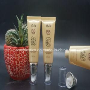 Plastic Cosmetic Soft Tube with Pump Cap