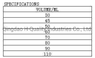 High Borosilicate Glass Tube-Type Bottles/Dried Fruit Bottles/Ready-to-Eat Food Bottles/Gift Advertising Bottles with Aluminum Caps