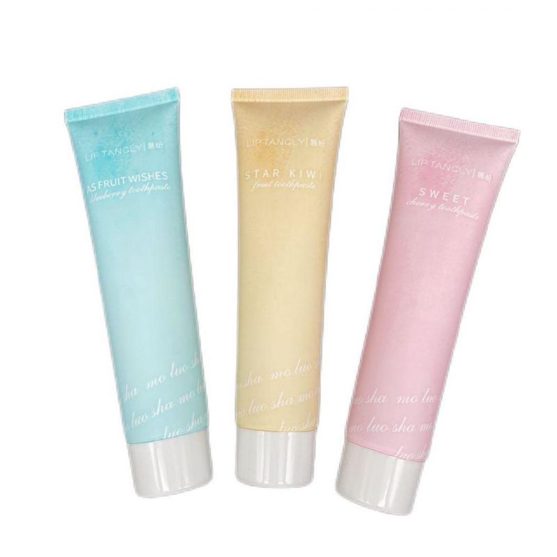 High End 75ml Cosmetic Tube Packaging Squeeze Plastic Tube Container Soft Frosted for Facial Cream