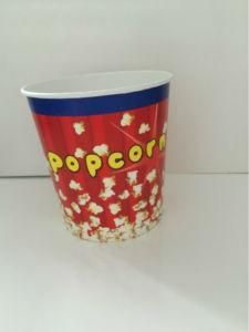 Disposable 2 PE Lined Personalized Popcorn Bucket