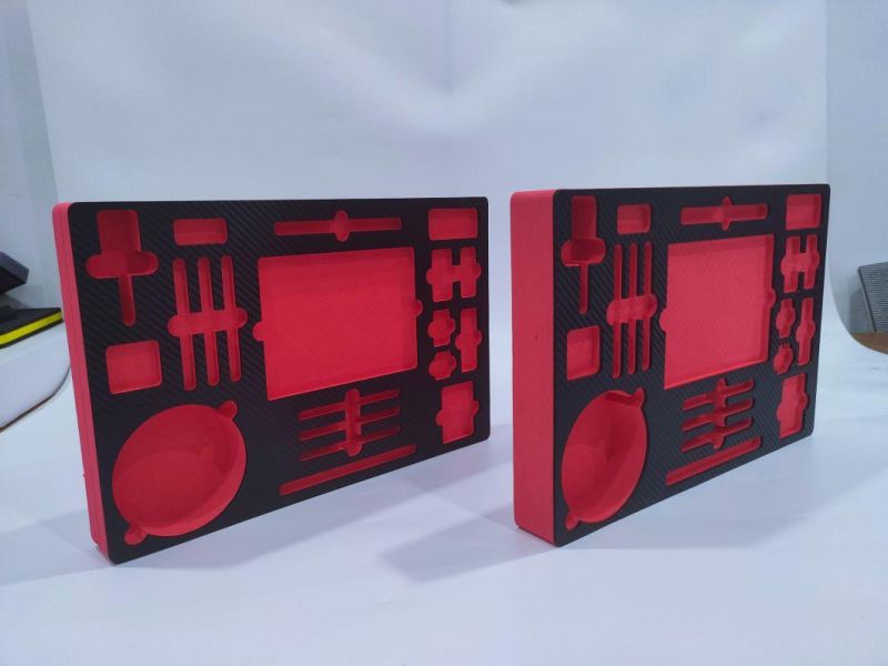 High-Quality EVA Molded Toolbox in Protective Packaging Carbon Fiber Insert with Foam Sponge
