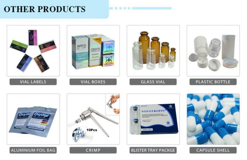 Somatotropin Growth Hormone 2ml Vial Bottle Paper Box 10iu Vials HGH Packaging Box