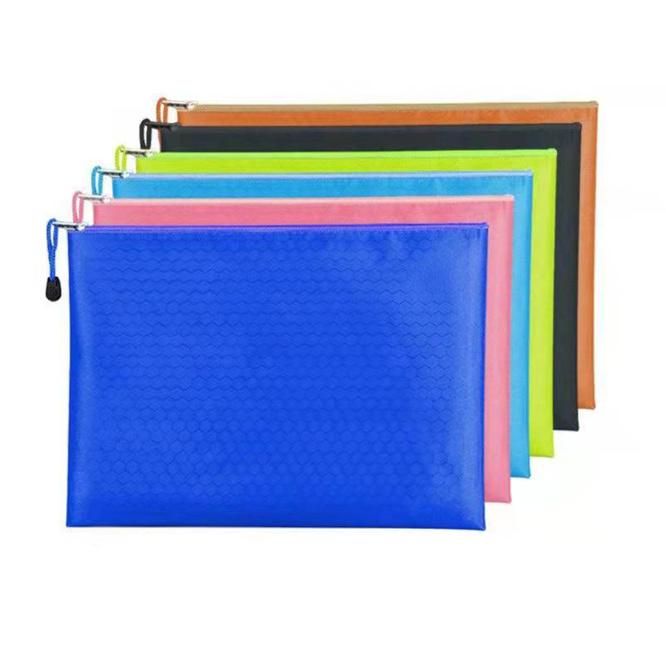 Wholesale Promotional Conference Bags, Zip Document Bags Zippered File Bags, A4 Size