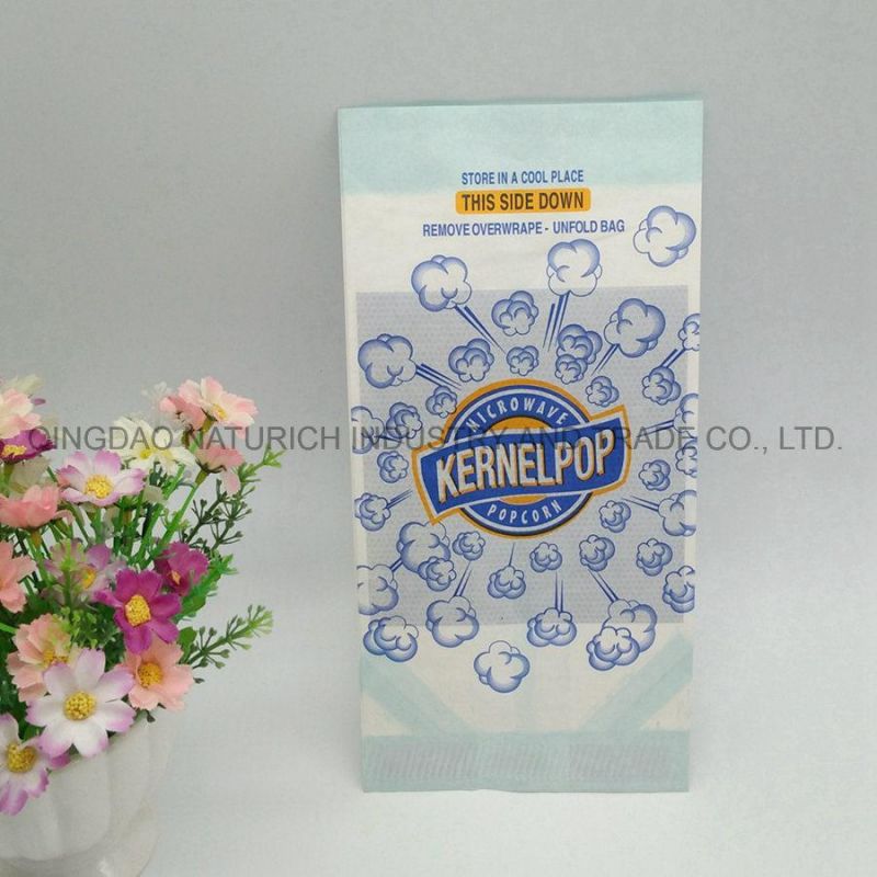 Full Color Printed Microwave Popcorn Bags Wholesale
