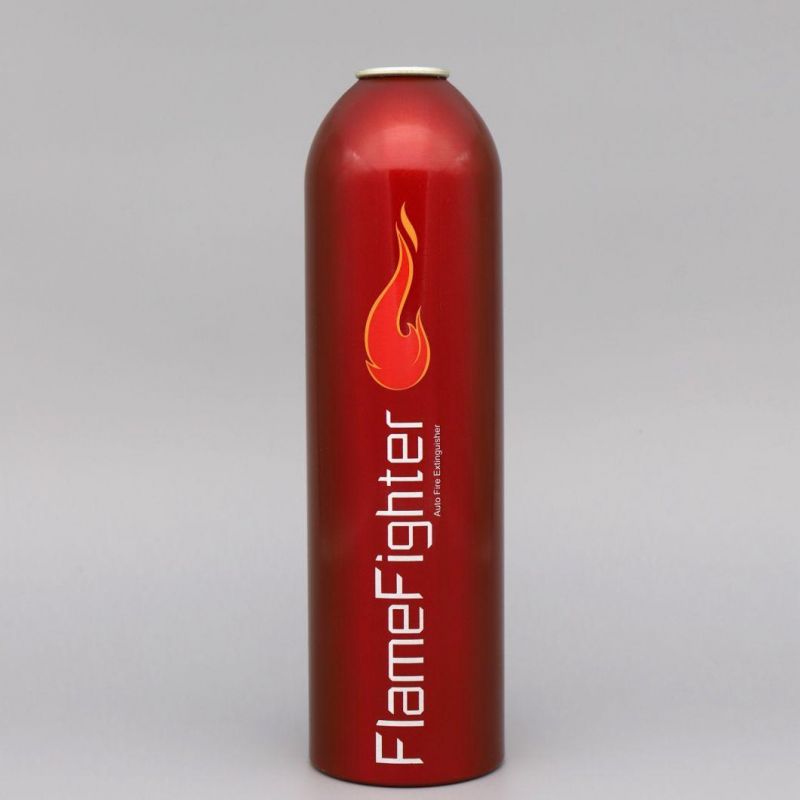 500ml 1000 Ml Car Fire Extinguisher Aluminum Aerosol Can with Bag on Valve and Sprayer