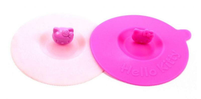 New Cartoon Silicon Lids Silicone Cup Cover