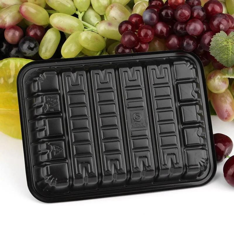 Take-away lunch package disposable custom small plastic food tray