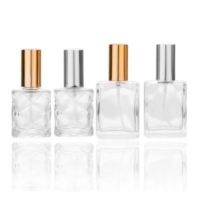 New Product 15 Ml 10ml in Stock Luxury Diamond Perfume Bottle Manufacture Clear Perfume Bottle Bottles Glass Fragrance Bottle