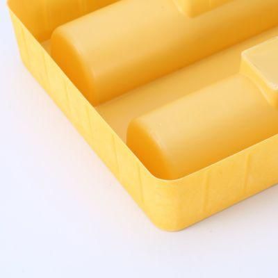 High Grade Yellow Velvet Plastic Inner Tray for Olive Oil Packing