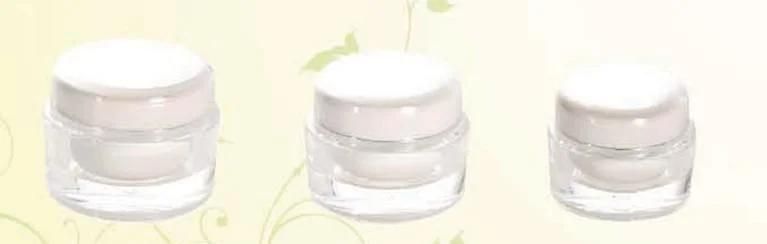 2021 PCR 8g 30g 50g Luxurious Acrylic Cream Jar for Cosmetic Packaging