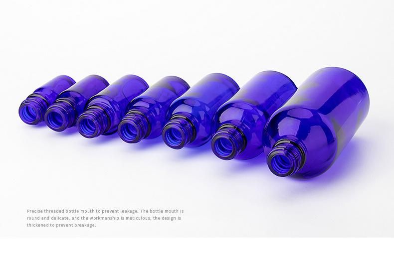 Blue Essential Oil Bottle for Perfume
