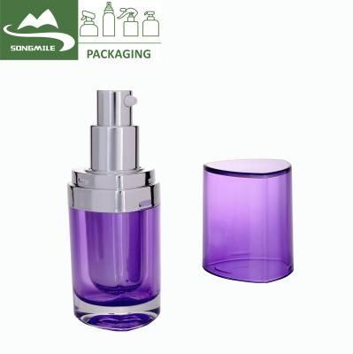 100ml for Cosmetics Cream Cubic Thick Wall Luxury Acrylic Cream Bottle