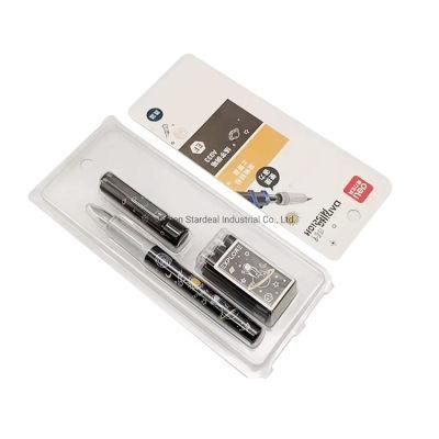 Customized Pen Pencil Stationery Plastic Blister Clamshell Pack with Insert Card
