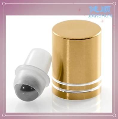 10ml Frosted Glass Roll on Perfume Bottle with Metal Ball and Aluminum Cap