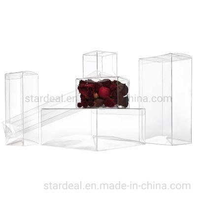 Custom Plastic Clear Chocolate Candy Kids Transparent Pet Packaging Box