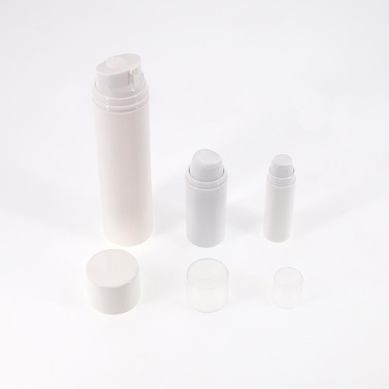 Customized Color PP Cosmetic Airless Lotion Pump Vacuum Bottle