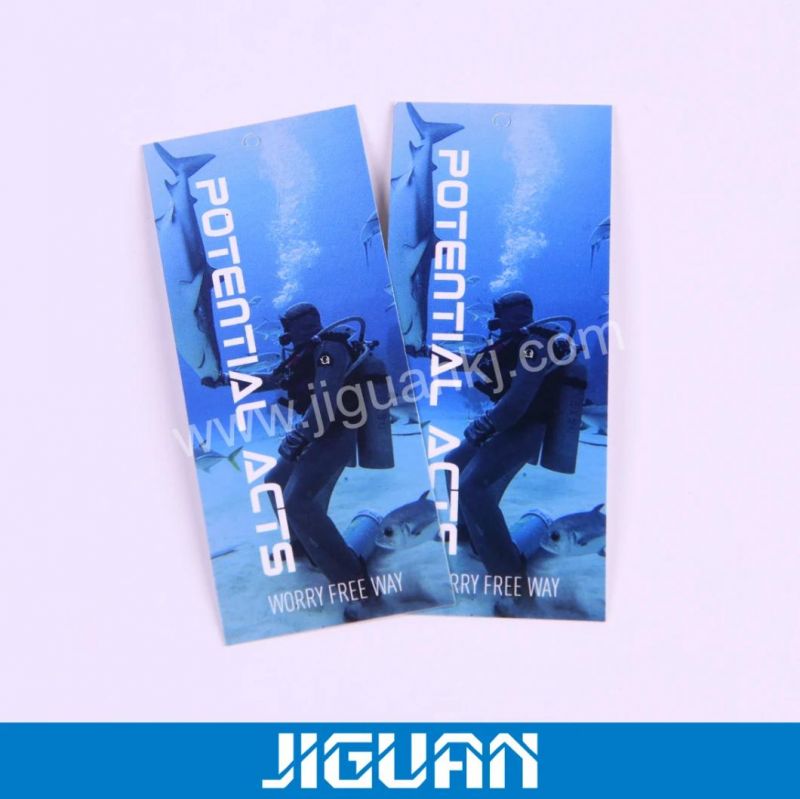 Free Design Hot Selling Paper Printing T-Shirt Hangtag