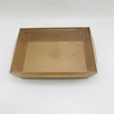 Disposable Custom Printed Takeaway Big Kraft Paper Food Platter Box