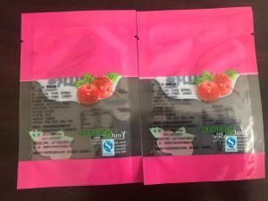 Custom Printed Plastic Packaging Sachet Three Side Heat Seal Aluminum Foil Bag