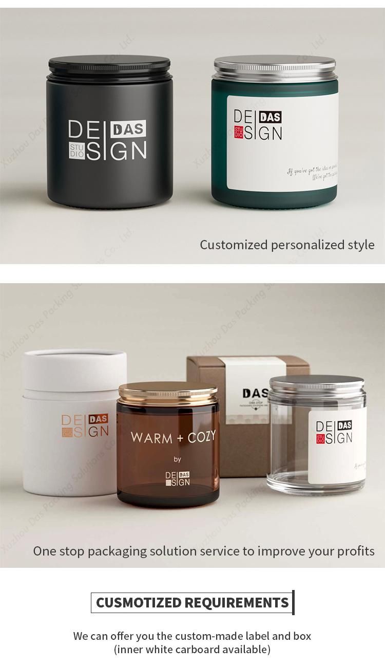 Supplier 5g 15g 30g 50g 100g Empty Luxurious Face Eye Cream Cosmetic Frosted Glass Jar Container