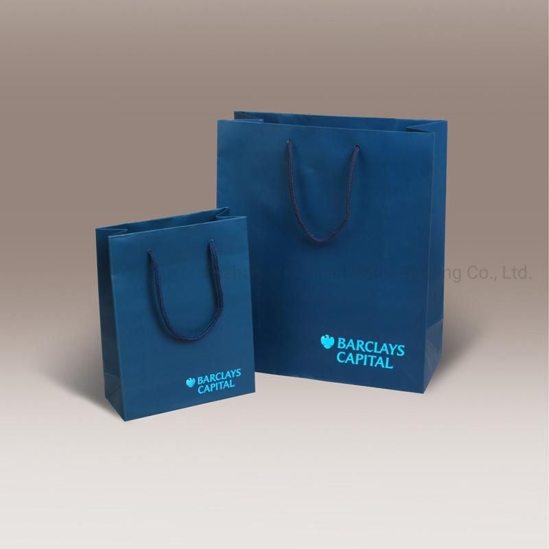Fashion Color Coated Paper Custom Made Paper Shopping Bag