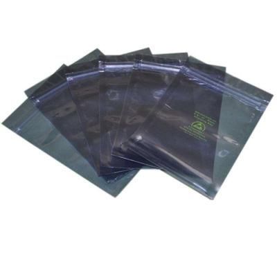 Decent Anti Static EMI ESD Shielding Film Packaging Material Custom Smell Proof Zip Lock Aluminium Foil Bag