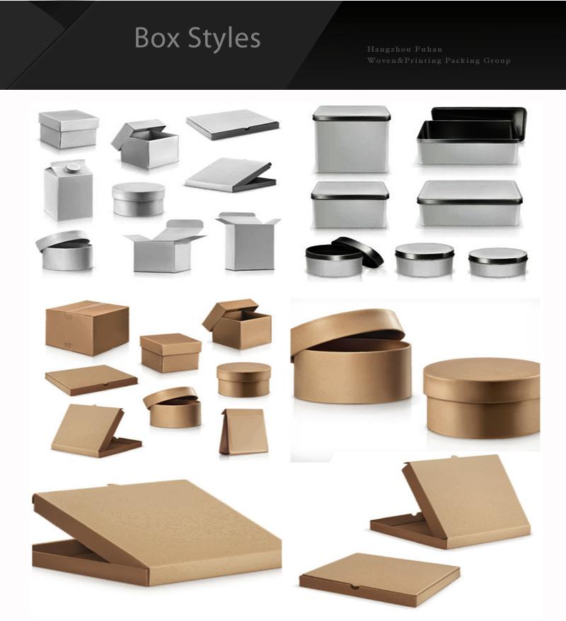 Custom Round Cardboard Fsc Paper Black Tube Gift Box