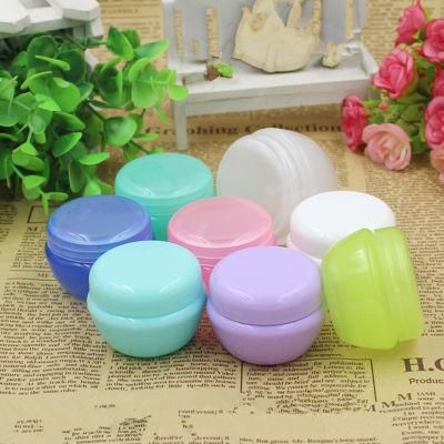 Refillable Bottles Plastic Empty Makeup Jar Pot Travel Face Cream/Lotion/Cosmetic Container 5g/10g/20g/30g/50g Random Color