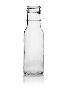 8 oz Ring Neck Glass Bottle for Sauce with 38-400