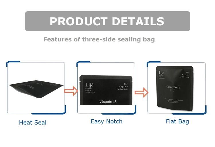 Eco Friendly Stand up Ziplock Kraft Paper Bag