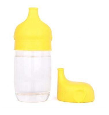 Cartoon Elephant Baby Practice Drinking Leakproof Cap