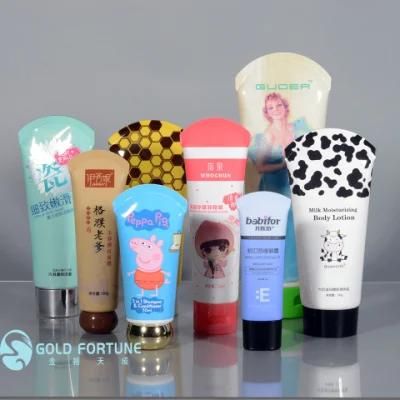 Empty Plastic Soft Tubes Custom Hand Cream Tube Packing