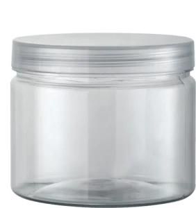 Plastic PP Pet Aluminum Cap Customizable Transparent Packaging Bottle Jars for Water Perfume Oil