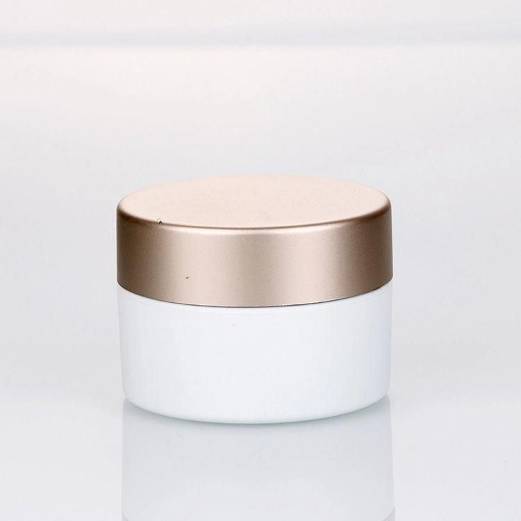 Elegant 8g White Eye Cream Plastic Container Cosmetic Jars