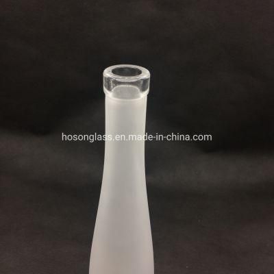 Hoson China Supply Frosting 375ml Glass Bottles for Mineral Water Beaverage