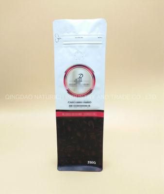 Custom Laminated Stand up Zipper Coffee Packaging Bag with Valve