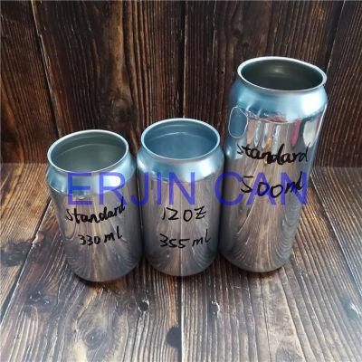 Sleek Standard Aluminum Can 11.15 Oz 11.3 Oz 330ml 12 Oz 355ml 355cc 16 Oz 473ml 473cc 500ml 500cc 16.9oz for Beer