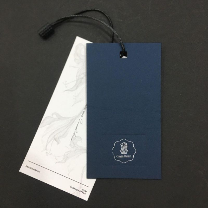 Custom Print High Quality Hangtag for Clothing Manufacturer