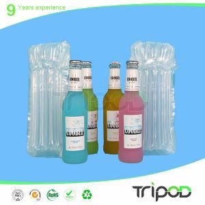 Plastic Inflatable Air Cushion Bag Filling Packaging for Wine