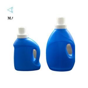 Flat 33.3oz Packaging Empty Baby Cloth Wash Container 1000ml HDPE Laundry Liquid Detergent Plastic with Lid